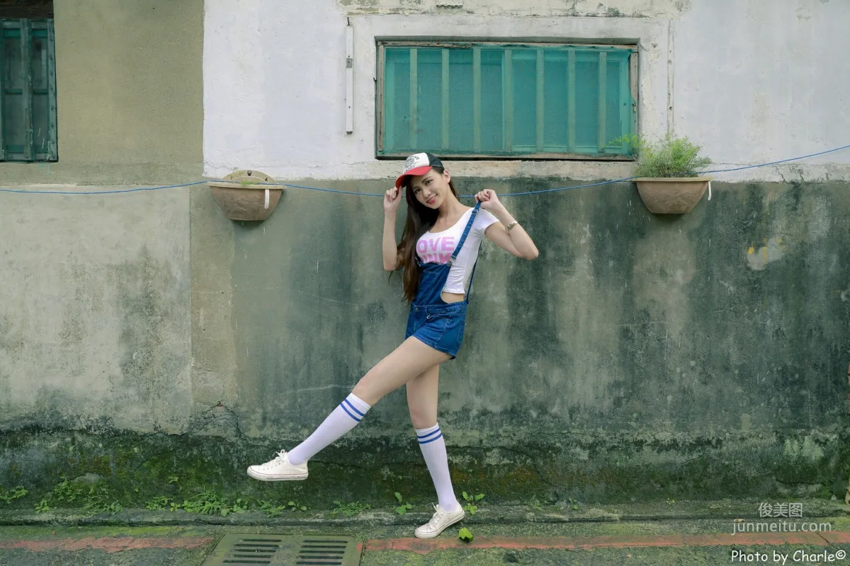 [Taiwan Beauties] Cai Yixin Candice Normal University Outdoor Shoot 3 Outfits Photo Set photo 47