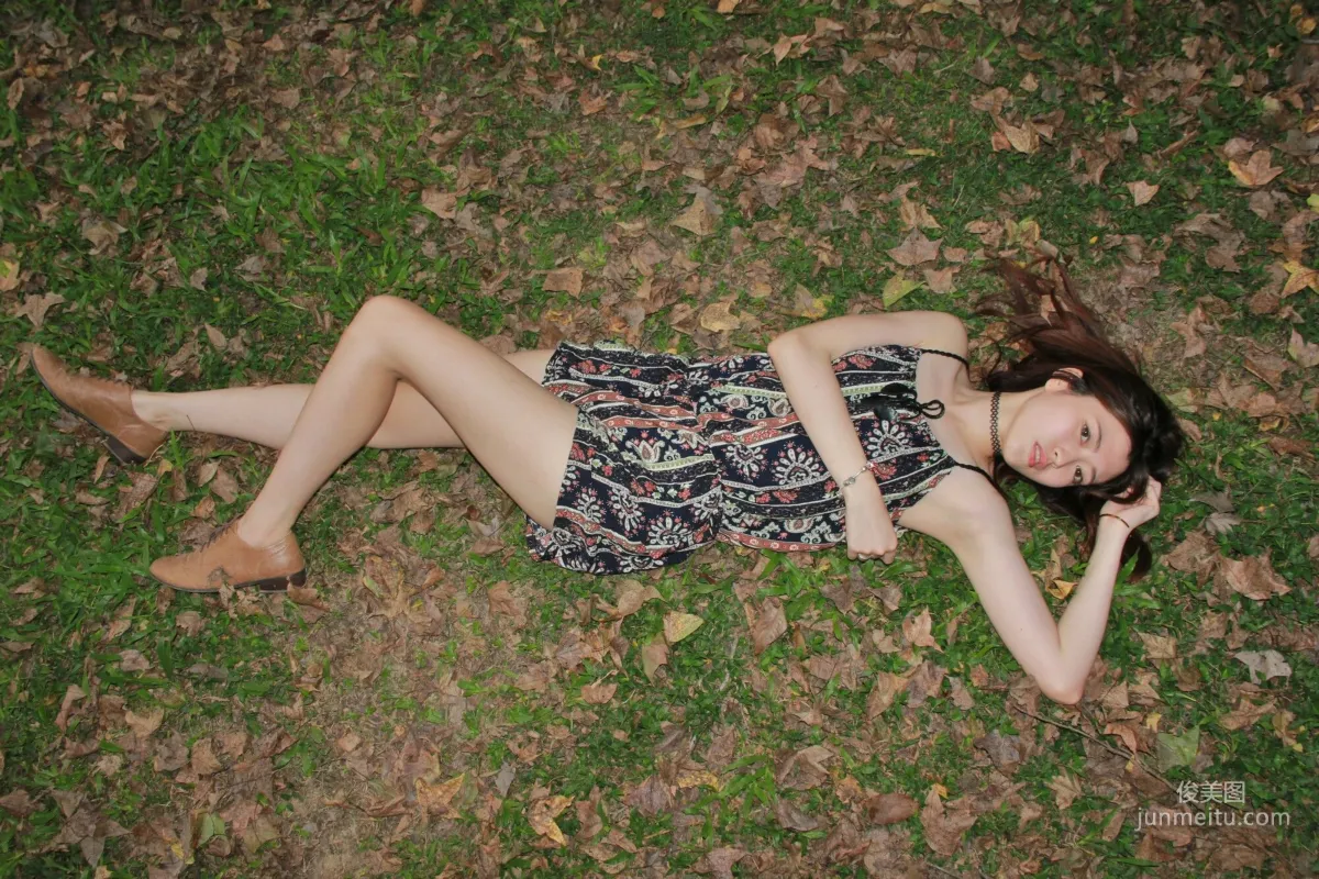 [Taiwan Internet Celebrity Beauty] Brindy Xuexue/Huang Pin Xuan 'Taiwan University Outdoor Shoot' Photo Set photo 36