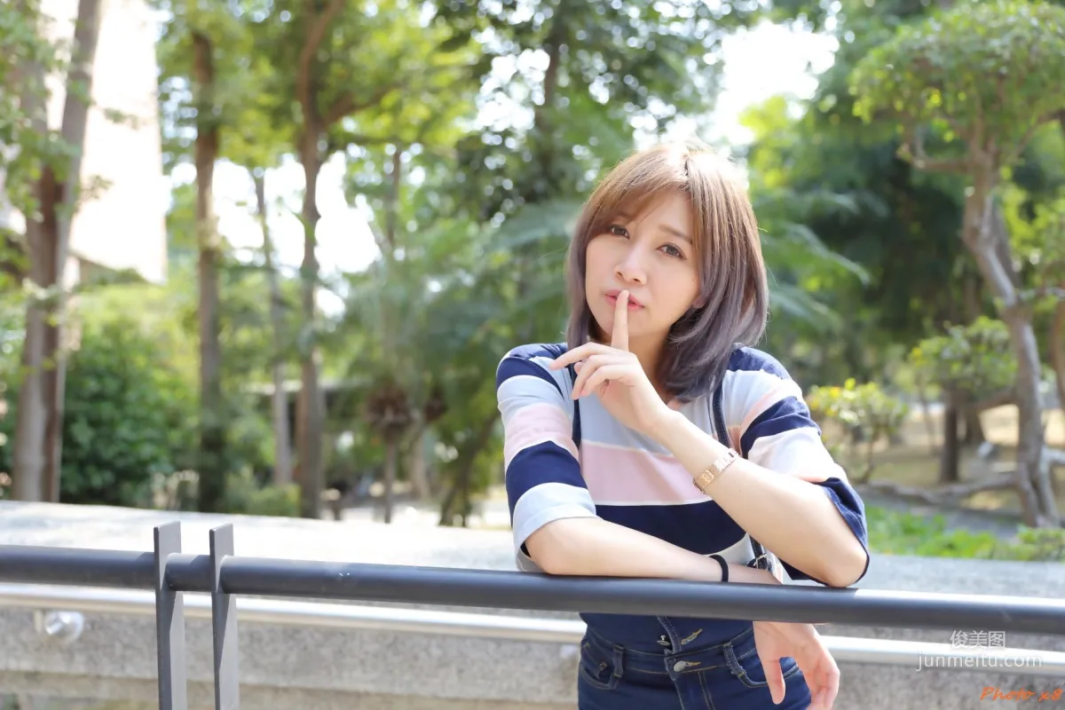 [Taiwan Beauties] Ann Outdoor Shoot Three Outfits Photo Set photo 29
