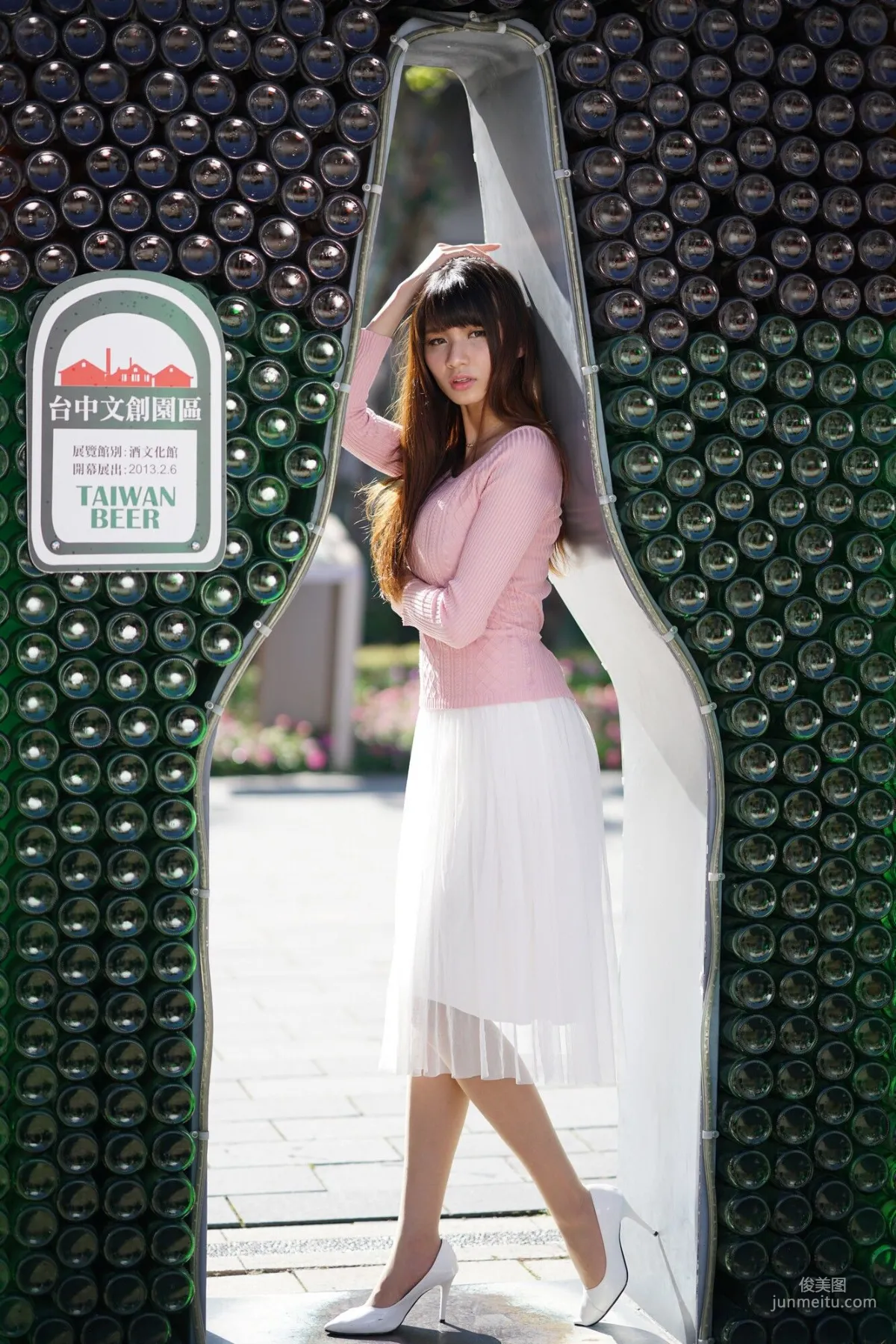 [Taiwan Internet Celebrity Beauty] Cai Yixin Candice Taichung Cultural and Creative (Two Outfits) Photo Set photo 19