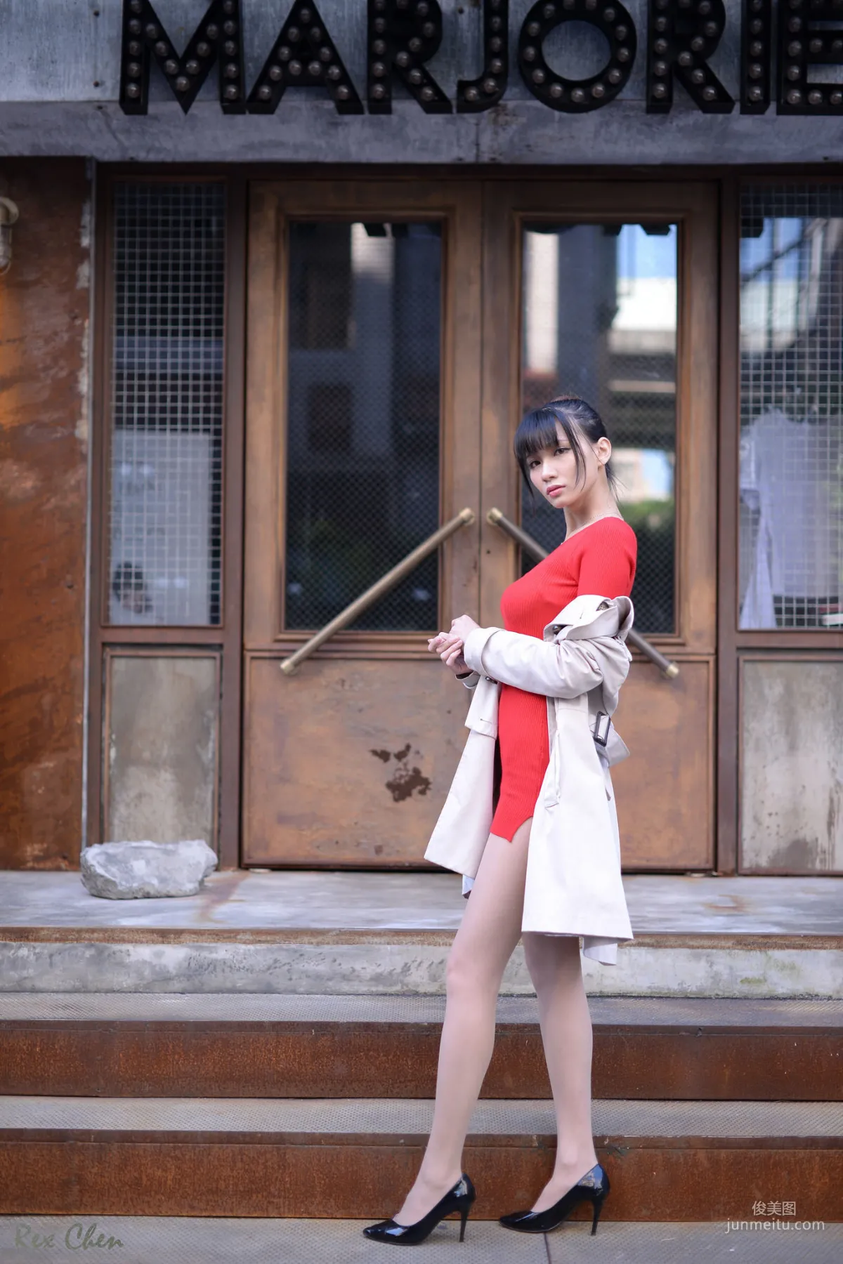 [Taiwan Web Celebrity Beauty] Cai Yixin - Outdoor Shoot 6 Outfit Collection Photo Set photo 42