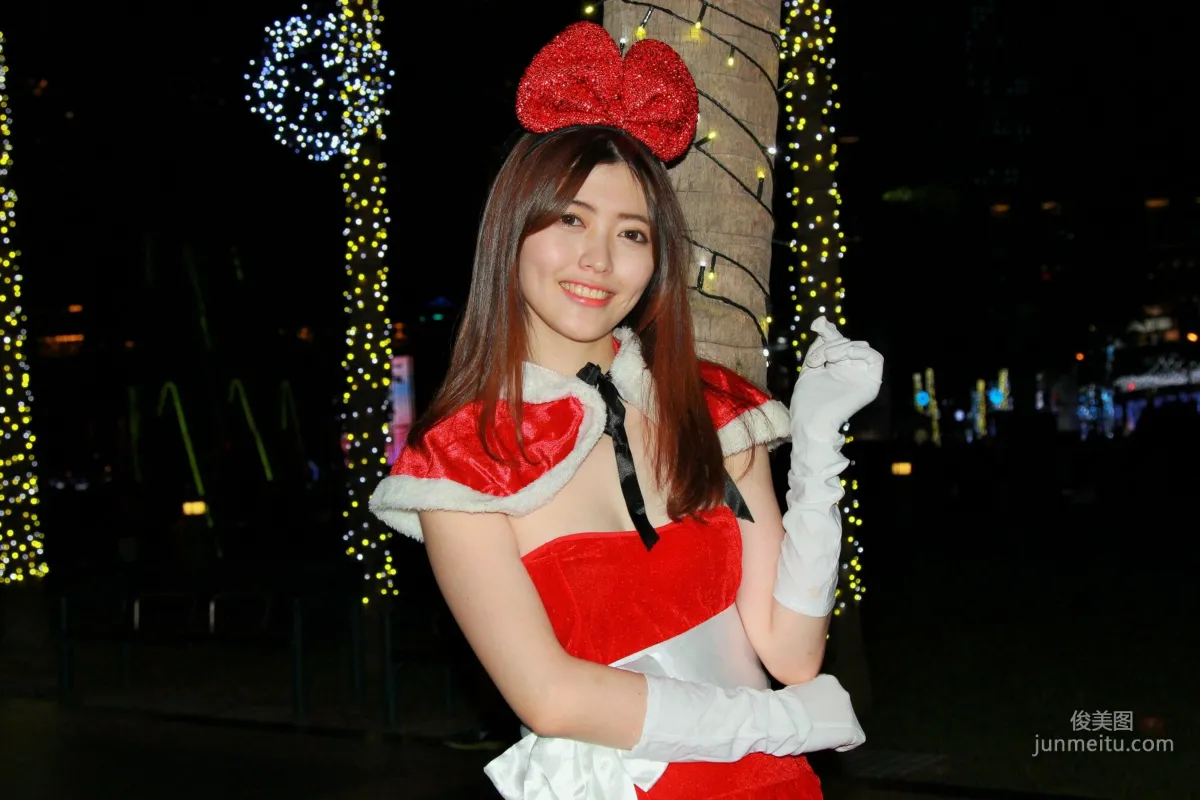 [Taiwan Beauties] Huang Pin Xuan, Banqiao Christmas City Night Shoot Photo Set photo 25