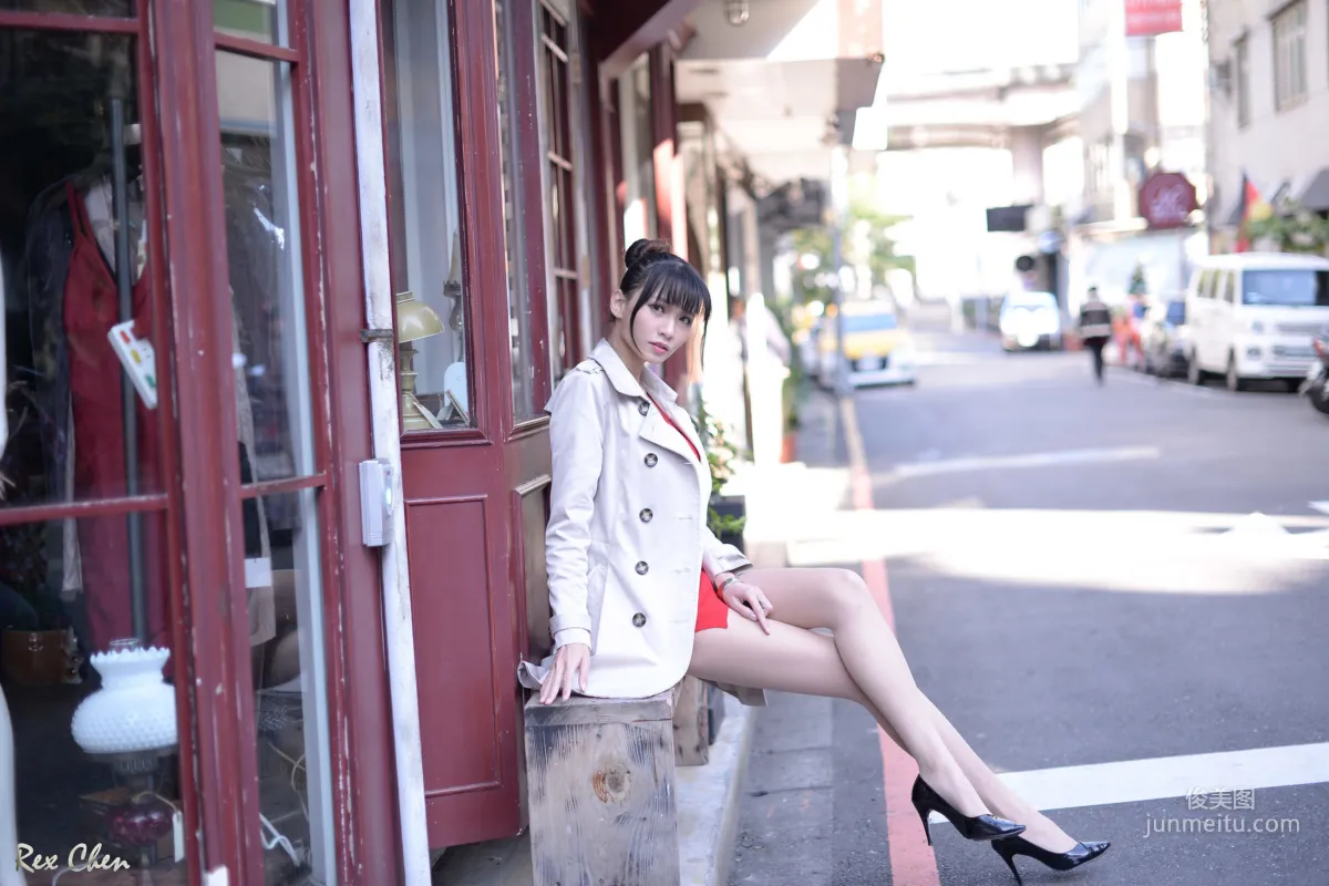 [Taiwan Web Celebrity Beauty] Cai Yixin - Outdoor Shoot 6 Outfit Collection Photo Set photo 4