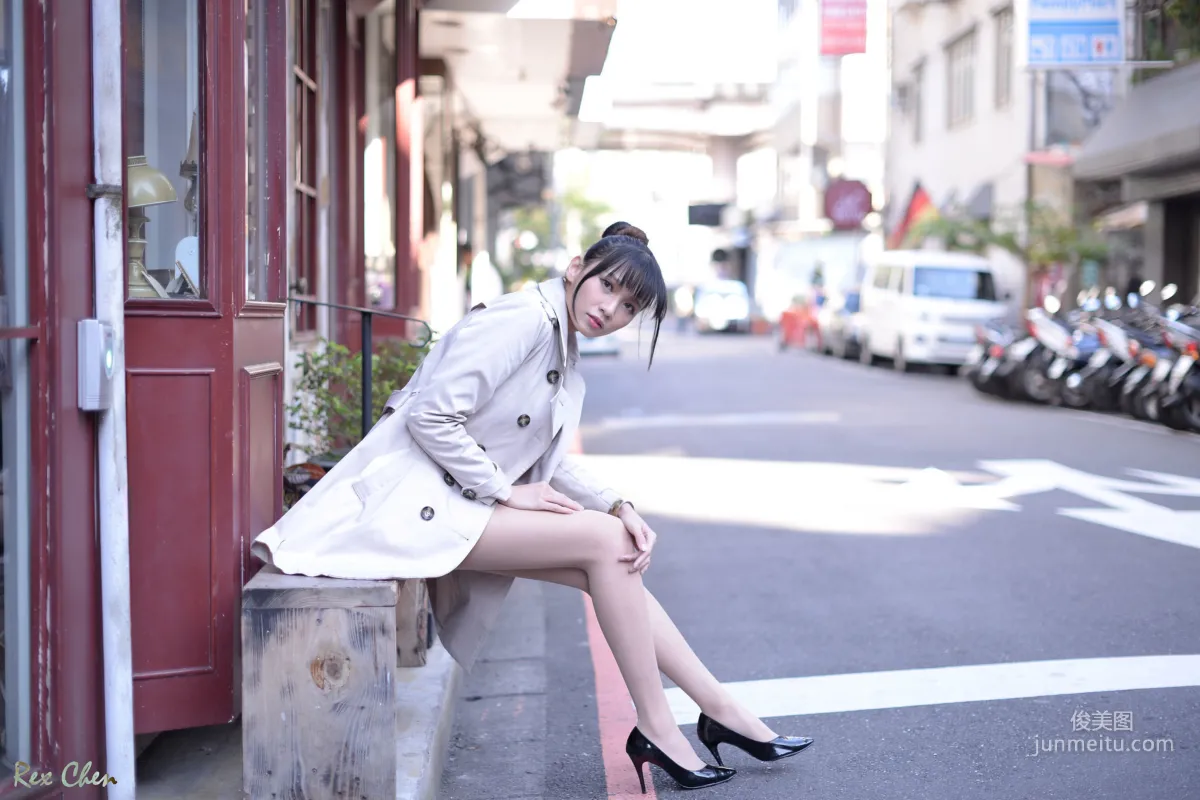 [Taiwan Web Celebrity Beauty] Cai Yixin - Outdoor Shoot 6 Outfit Collection Photo Set photo 8