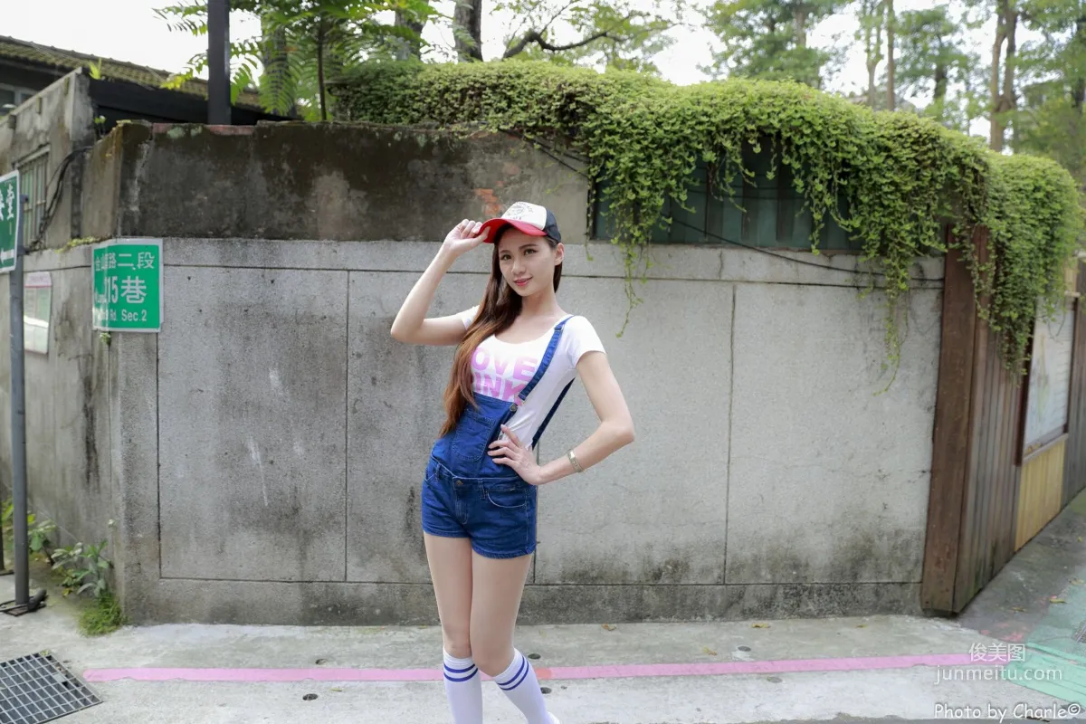 [Taiwan Beauties] Cai Yixin Candice Normal University Outdoor Shoot 3 Outfits Photo Set photo 44