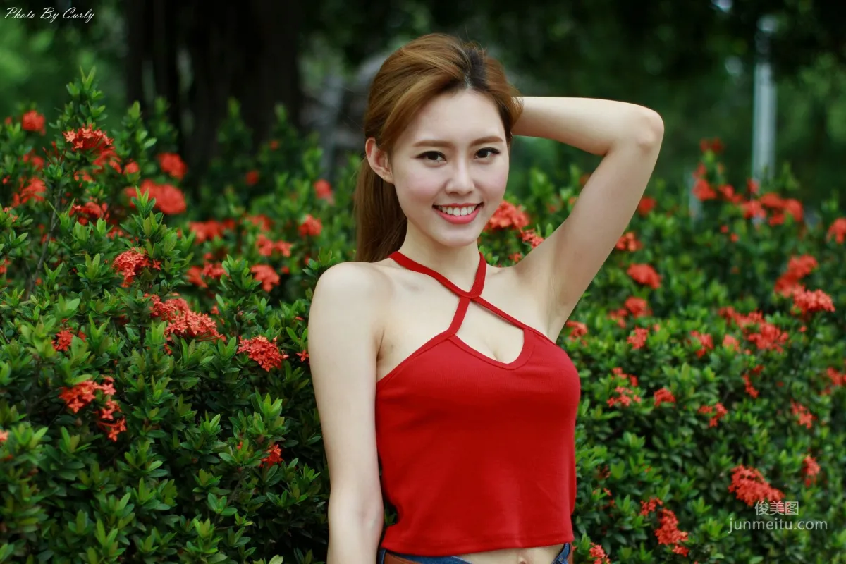 [Taiwan Internet Celebrity Beauty] Guo Minwen Queenie, Martial Arts Hall Street Snap, Photo Set photo 28