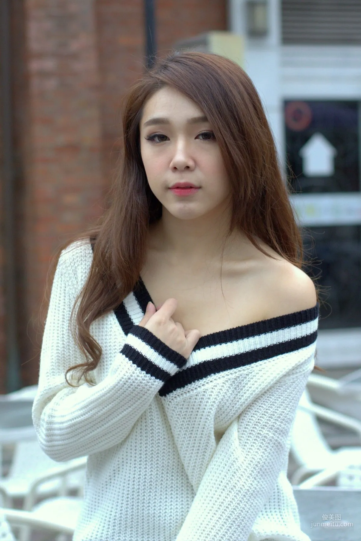 [Taiwan Beauties] Baby66 Black Stockings Street Snap Photo Set photo 38