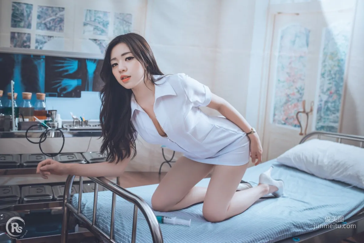 [Taiwan Internet Celebrity Beauty] Xie Liqi, Xie Yuqi's Nurse Photo Set photo 19