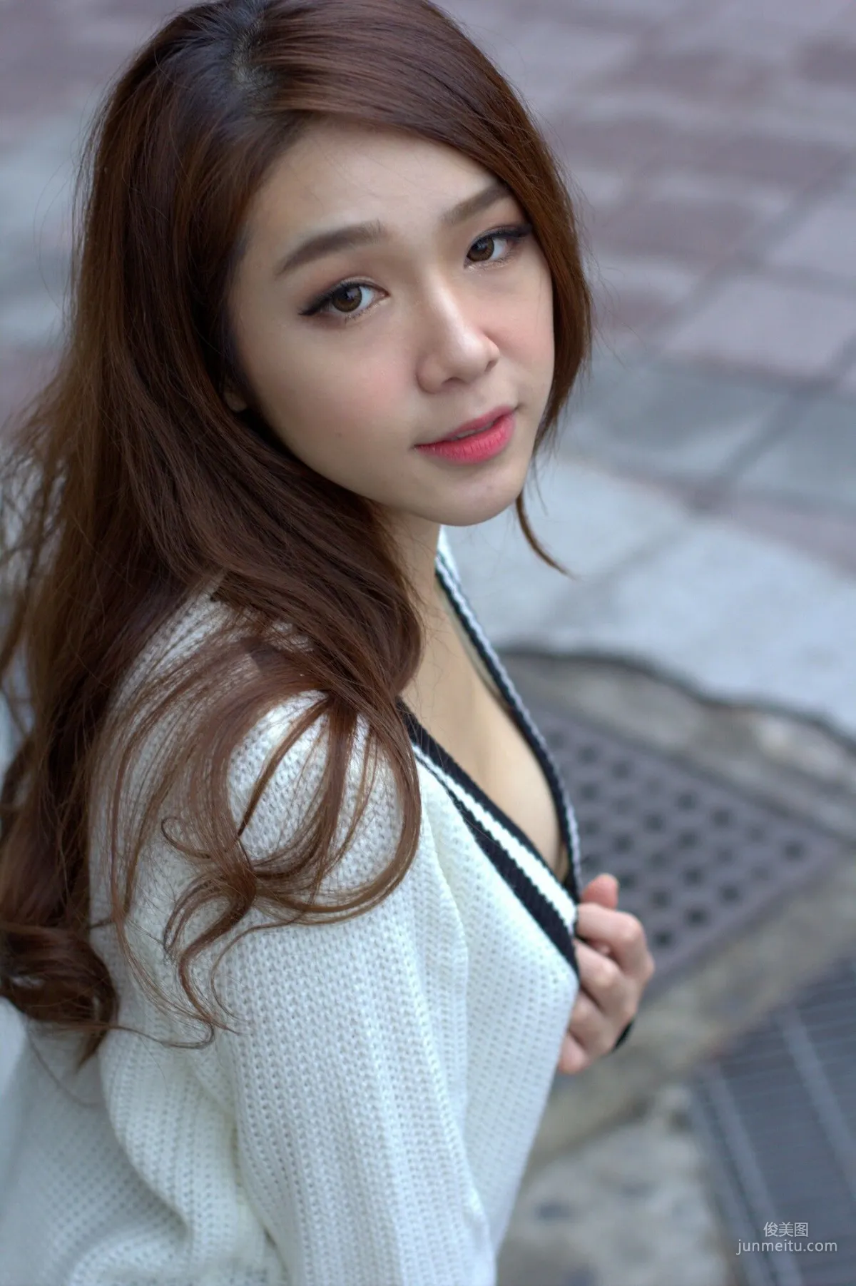 [Taiwan Beauties] Baby66 Black Stockings Street Snap Photo Set photo 8
