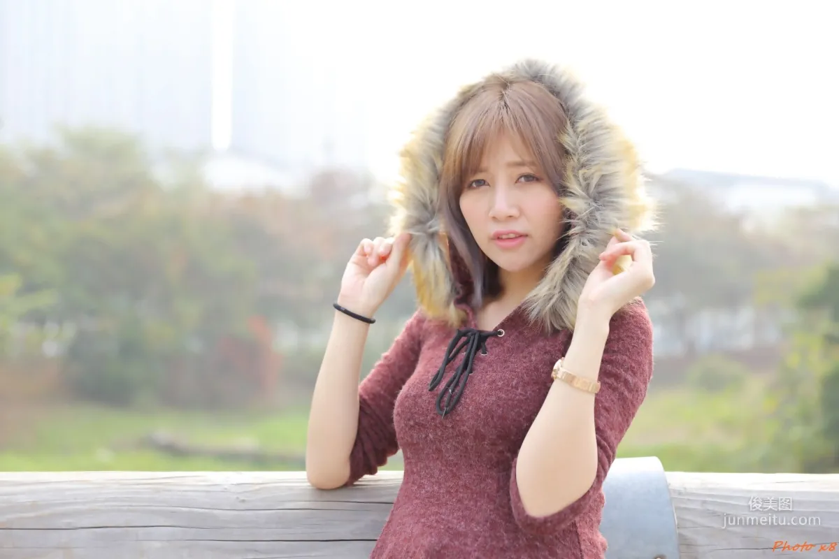 [Taiwan Beauties] Ann Outdoor Shoot Three Outfits Photo Set photo 9