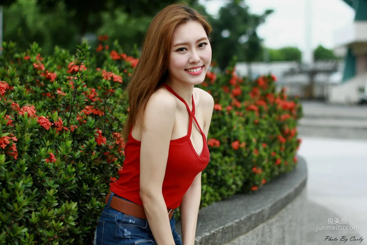 [Taiwan Internet Celebrity Beauty] Guo Minwen Queenie, Martial Arts Hall Street Snap, Photo Set photo 29