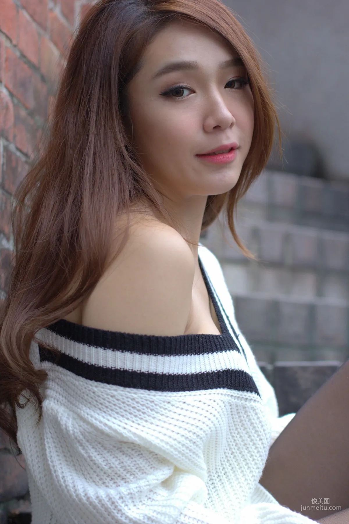 [Taiwan Beauties] Baby66 Black Stockings Street Snap Photo Set photo 19