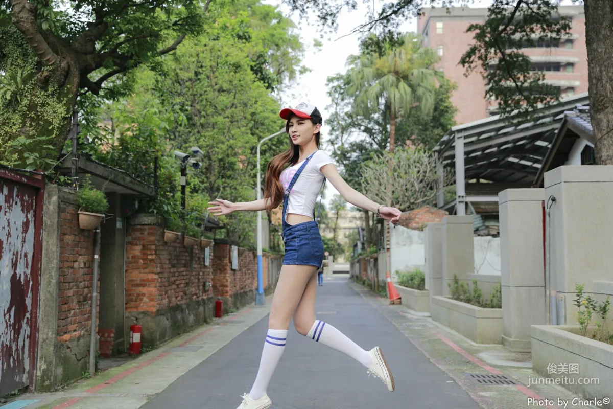 [Taiwan Beauties] Cai Yixin Candice Normal University Outdoor Shoot 3 Outfits Photo Set photo 75