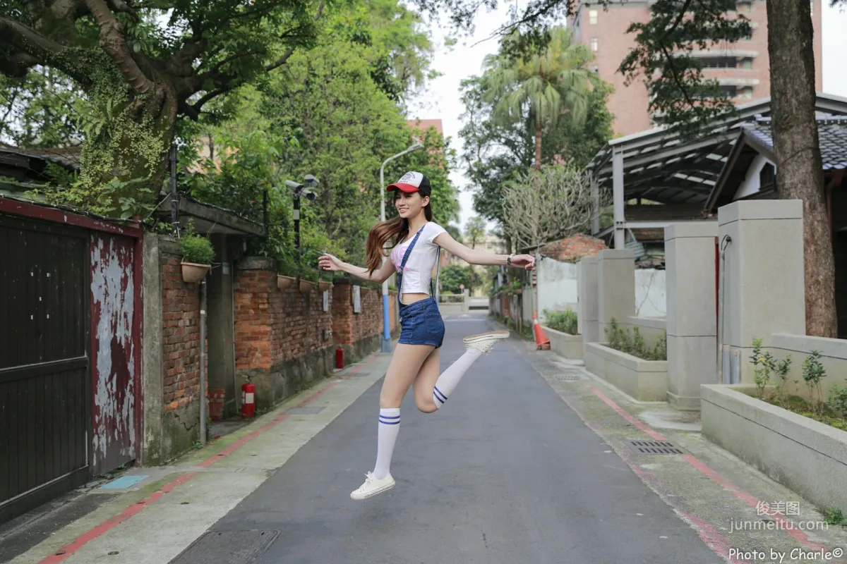 [Taiwan Beauties] Cai Yixin Candice Normal University Outdoor Shoot 3 Outfits Photo Set photo 74