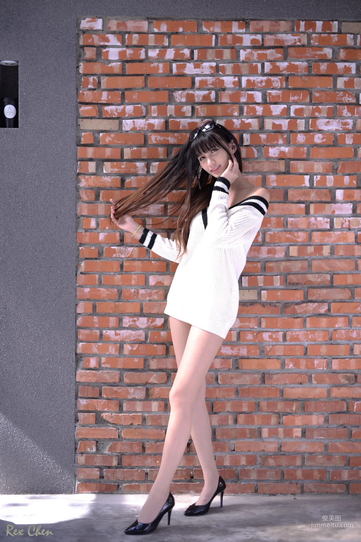 [Taiwan Web Celebrity Beauty] Cai Yixin - Outdoor Shoot 6 Outfit Collection Photo Set photo 57