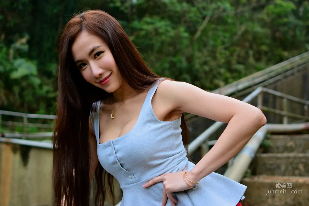 [Taiwan Beauties] Dora Yanxi, Landscape Green Outdoor Shoot (Three Outfits) Photo Set photo 27
