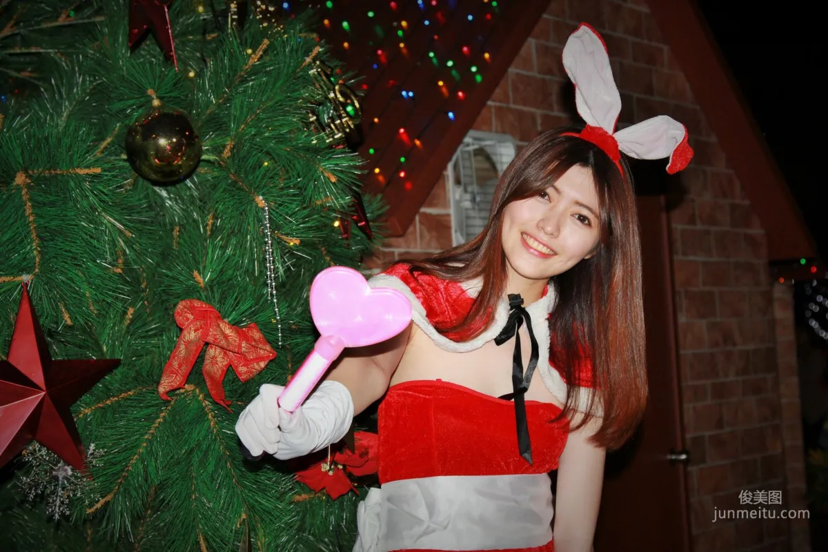 [Taiwan Beauties] Huang Pin Xuan, Banqiao Christmas City Night Shoot Photo Set photo 24