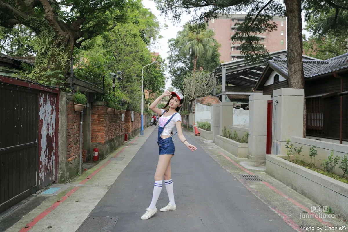 [Taiwan Beauties] Cai Yixin Candice Normal University Outdoor Shoot 3 Outfits Photo Set photo 73
