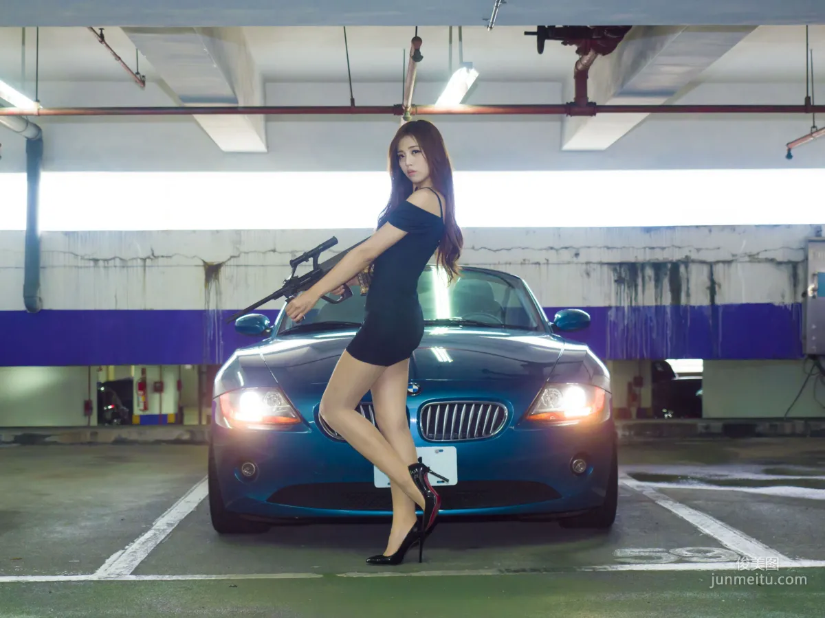 [Taiwan Internet Beauty] Anna chen, Luoyang Parking Lot Photo Set photo 15