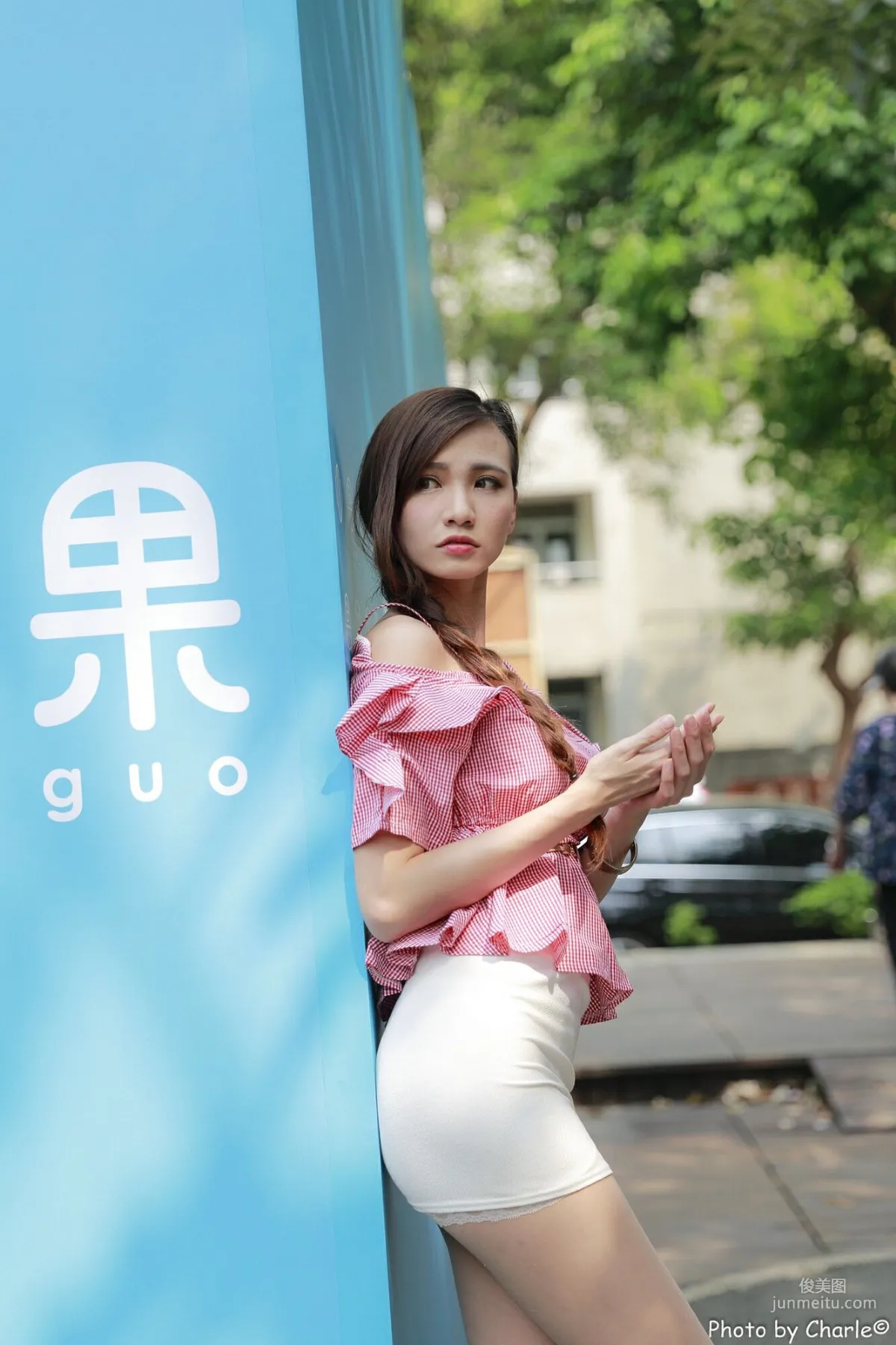 [Taiwan Beauties] Cai Yixin Candice Normal University Outdoor Shoot 3 Outfits Photo Set photo 4