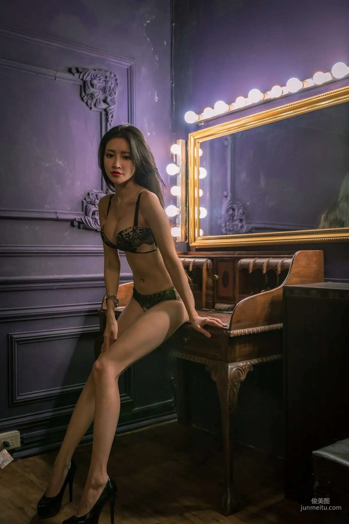 [Taiwan Beauties] Avril Zhan, Sexy Lingerie Show, Photo Set photo 60