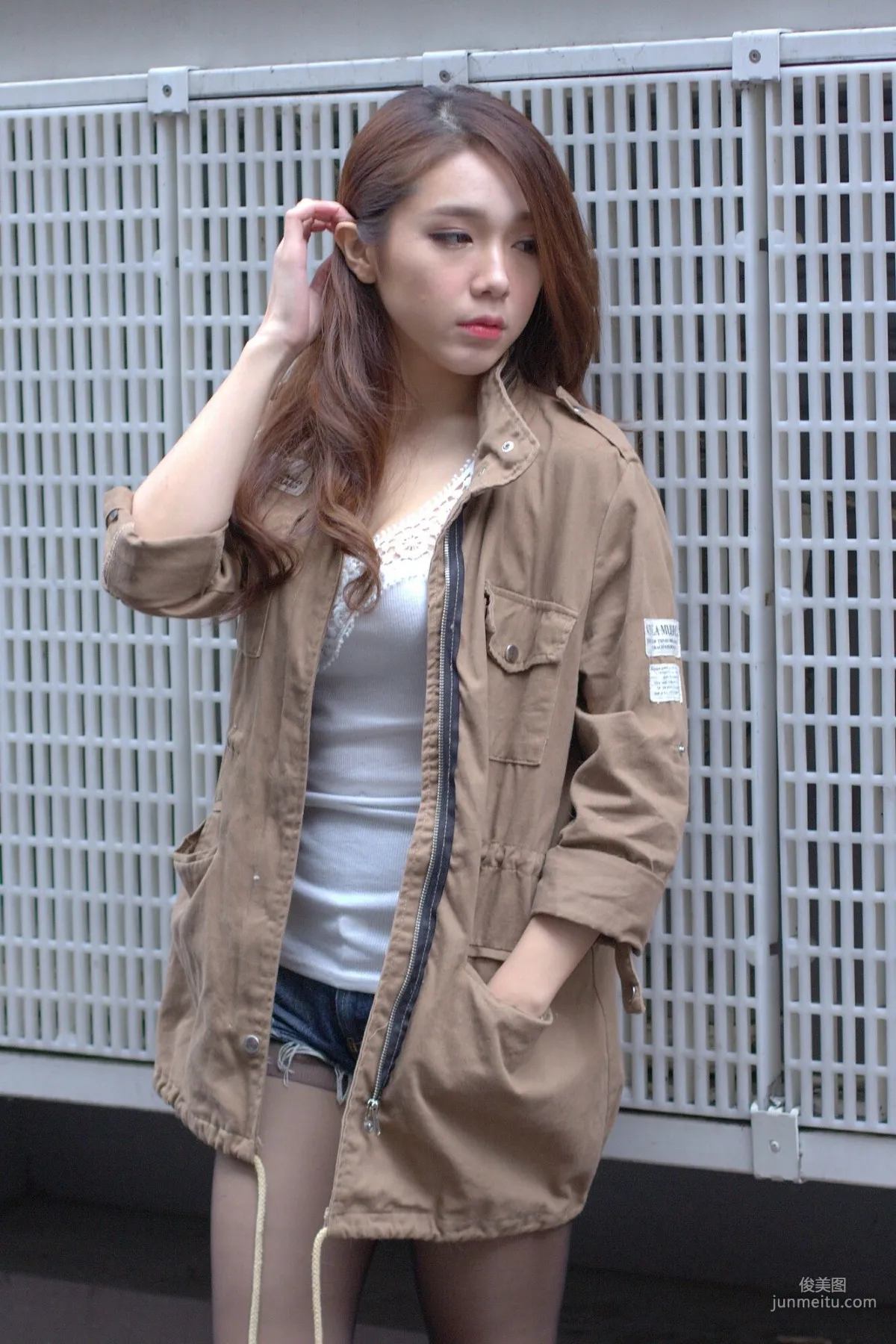 [Taiwan Beauties] Baby66 Black Stockings Street Snap Photo Set photo 53