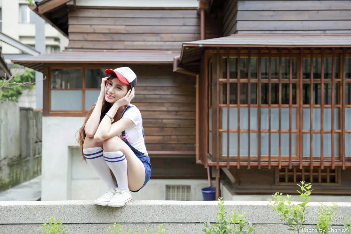 [Taiwan Beauties] Cai Yixin Candice Normal University Outdoor Shoot 3 Outfits Photo Set photo 54