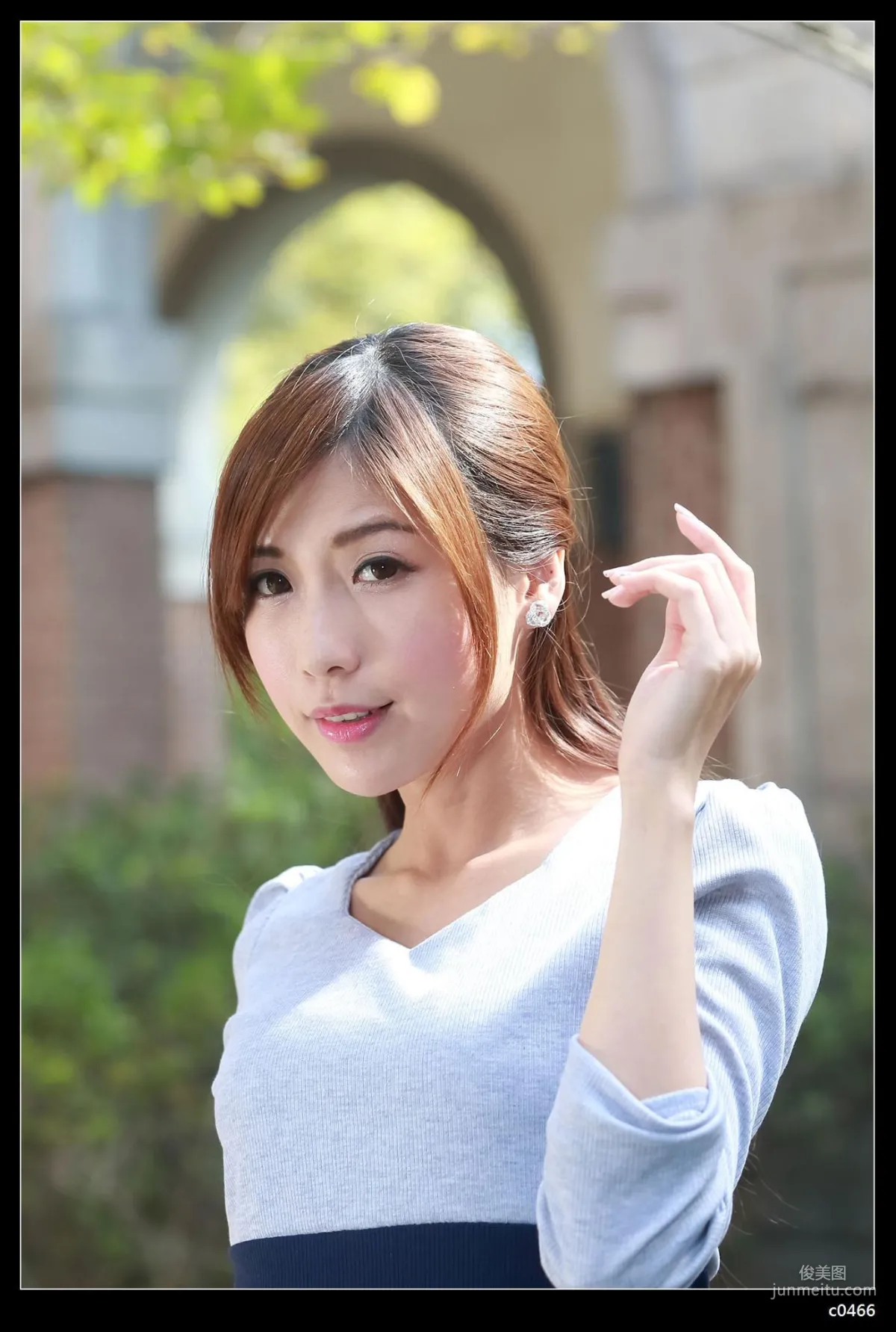 [台灣正妹] Agant小靜 NTU外拍黑絲賞 寫真集 6