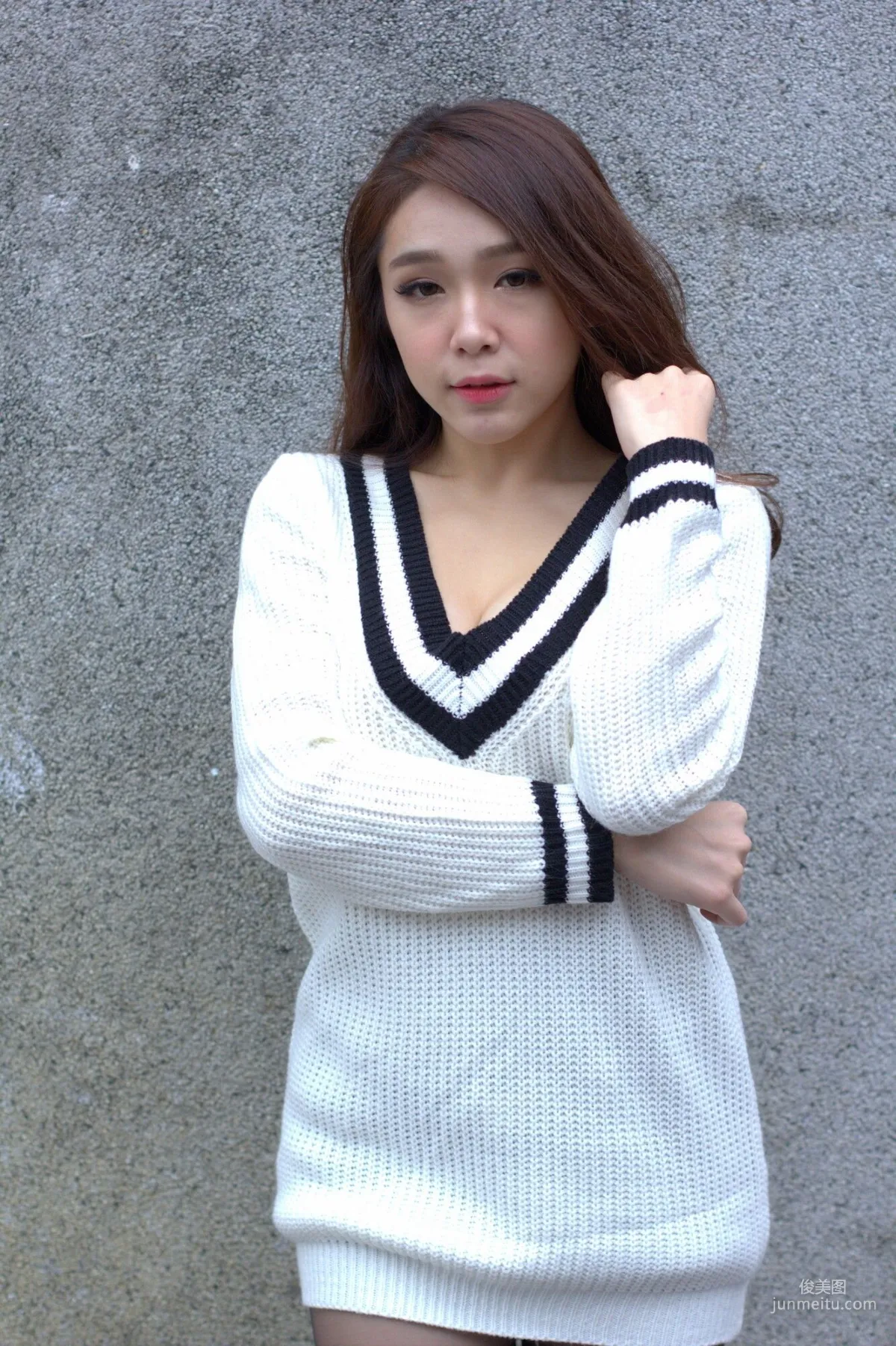 [Taiwan Beauties] Baby66 Black Stockings Street Snap Photo Set photo 11