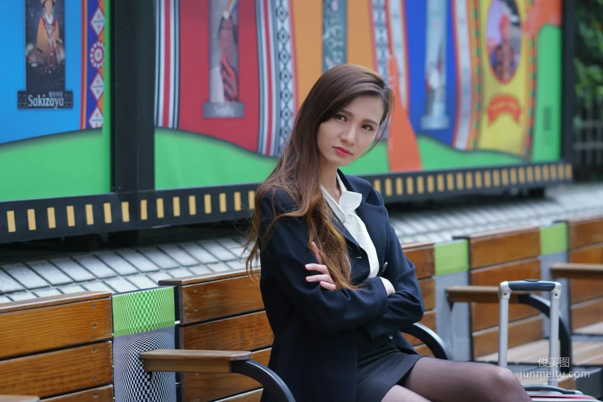 [Taiwan Web Celebrity Beauty] Cai Yixin - Outdoor Shoot 6 Outfit Collection Photo Set photo 13