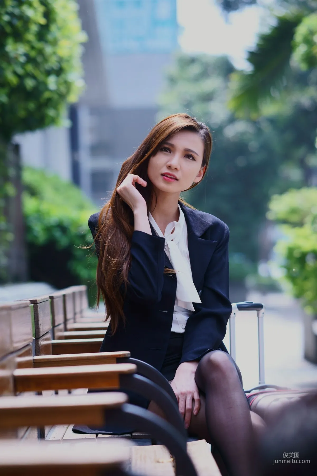 [Taiwan Web Celebrity Beauty] Cai Yixin - Outdoor Shoot 6 Outfit Collection Photo Set photo 36