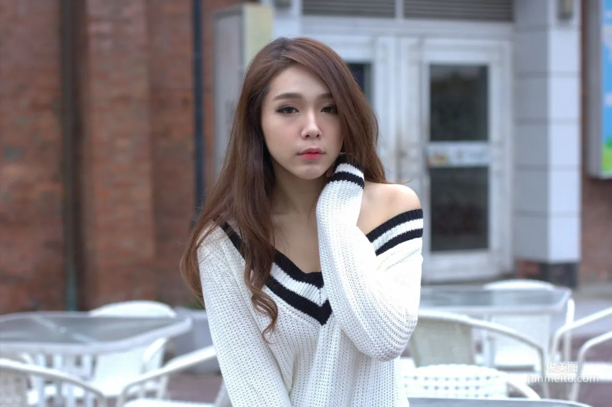 [Taiwan Beauties] Baby66 Black Stockings Street Snap Photo Set photo 40
