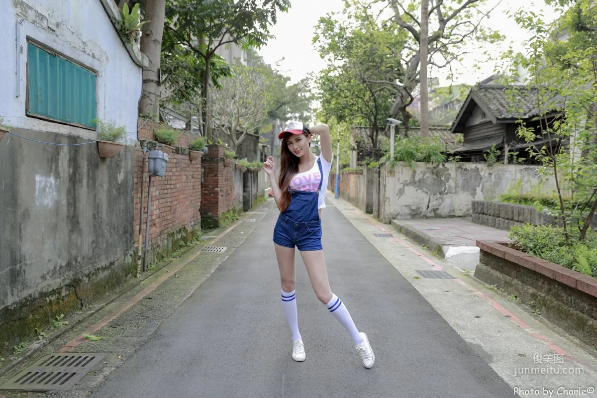 [Taiwan Beauties] Cai Yixin Candice Normal University Outdoor Shoot 3 Outfits Photo Set photo 45