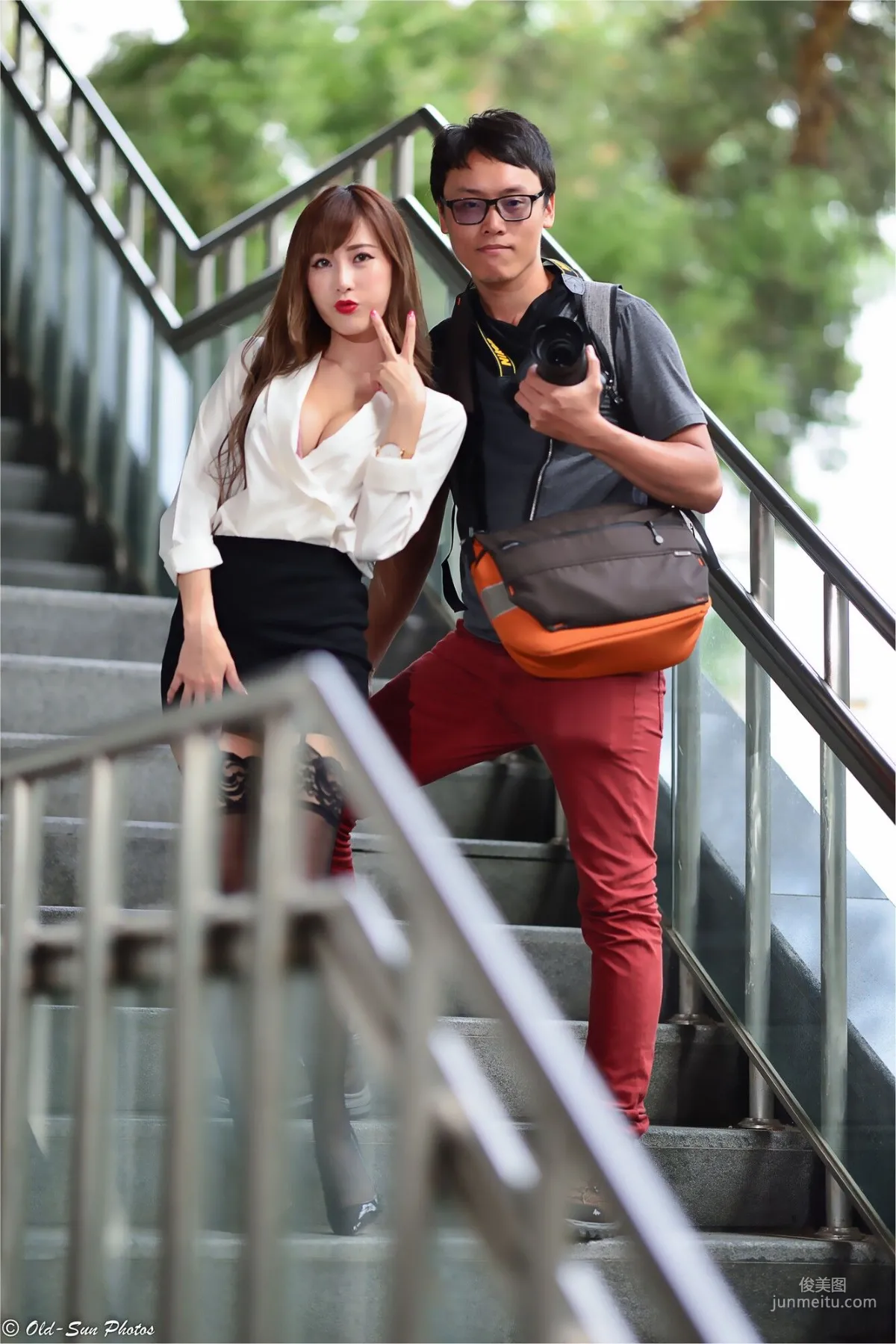 [Taiwan Internet Celebrity Beauty] Abbie Huang Oil Refinery Elementary School OL Outdoor Shoot Photo Set photo 39