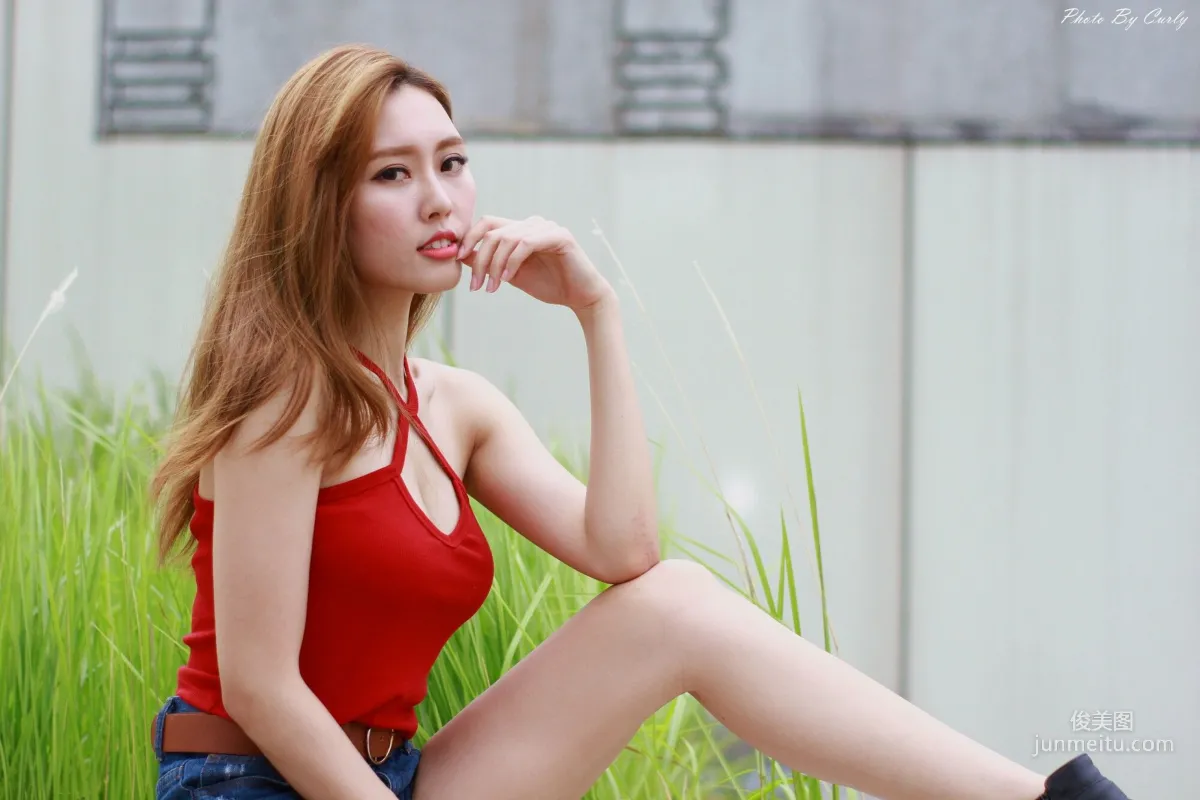 [Taiwan Internet Celebrity Beauty] Guo Minwen Queenie, Martial Arts Hall Street Snap, Photo Set photo 42
