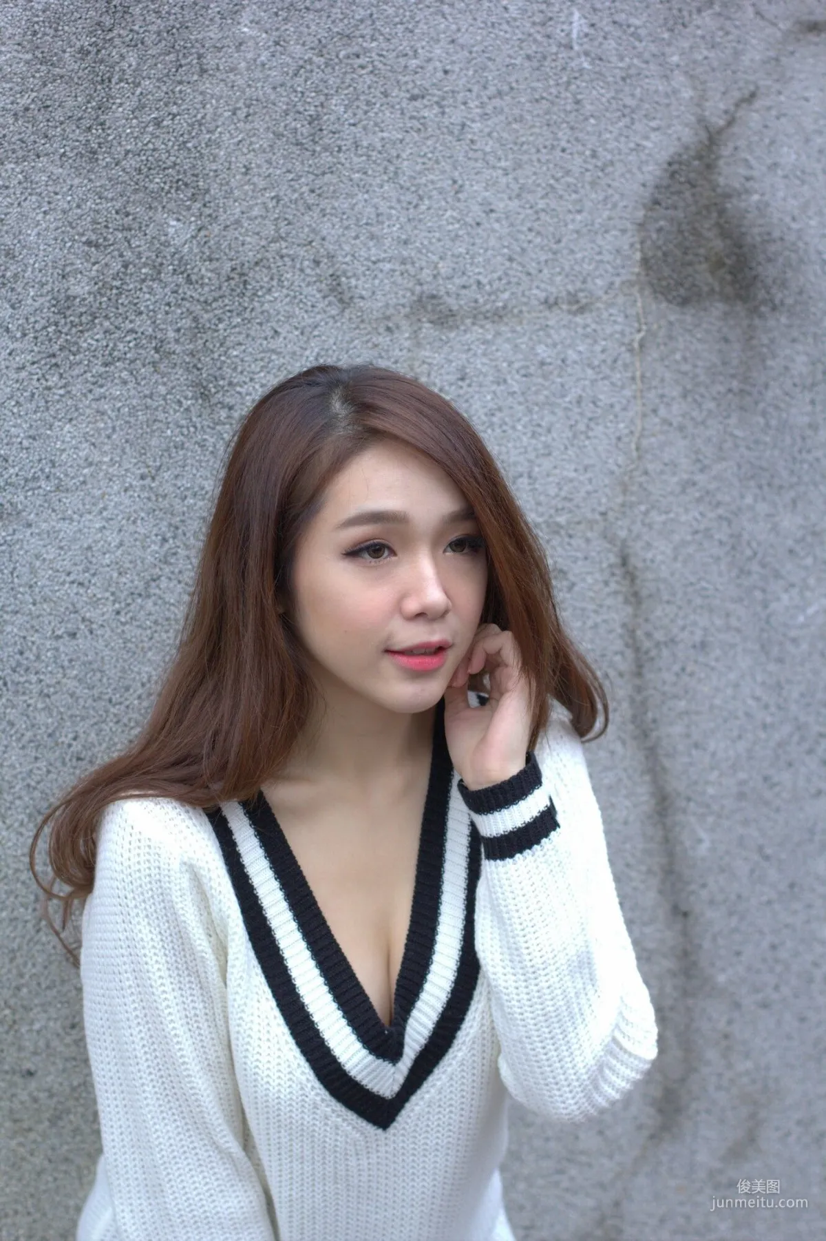 [Taiwan Beauties] Baby66 Black Stockings Street Snap Photo Set photo 6
