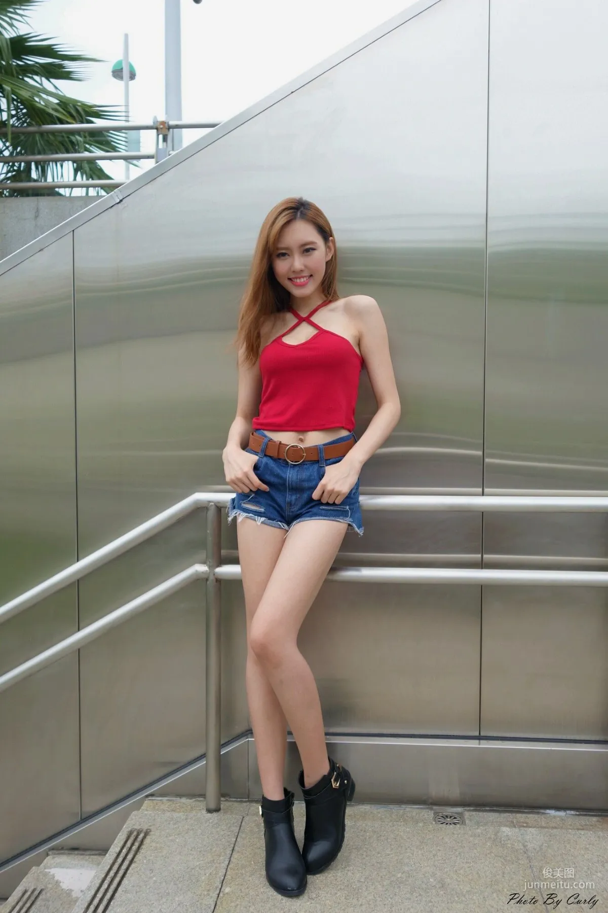 [Taiwan Internet Celebrity Beauty] Guo Minwen Queenie, Martial Arts Hall Street Snap, Photo Set photo 2