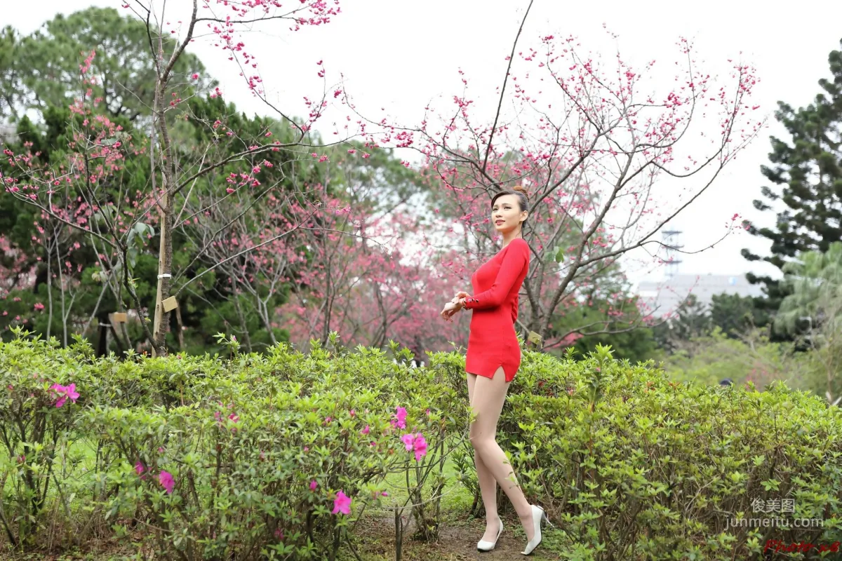 [Taiwan Web Celebrity Beauty] Cai Yixin - Outdoor Shoot 6 Outfit Collection Photo Set photo 78