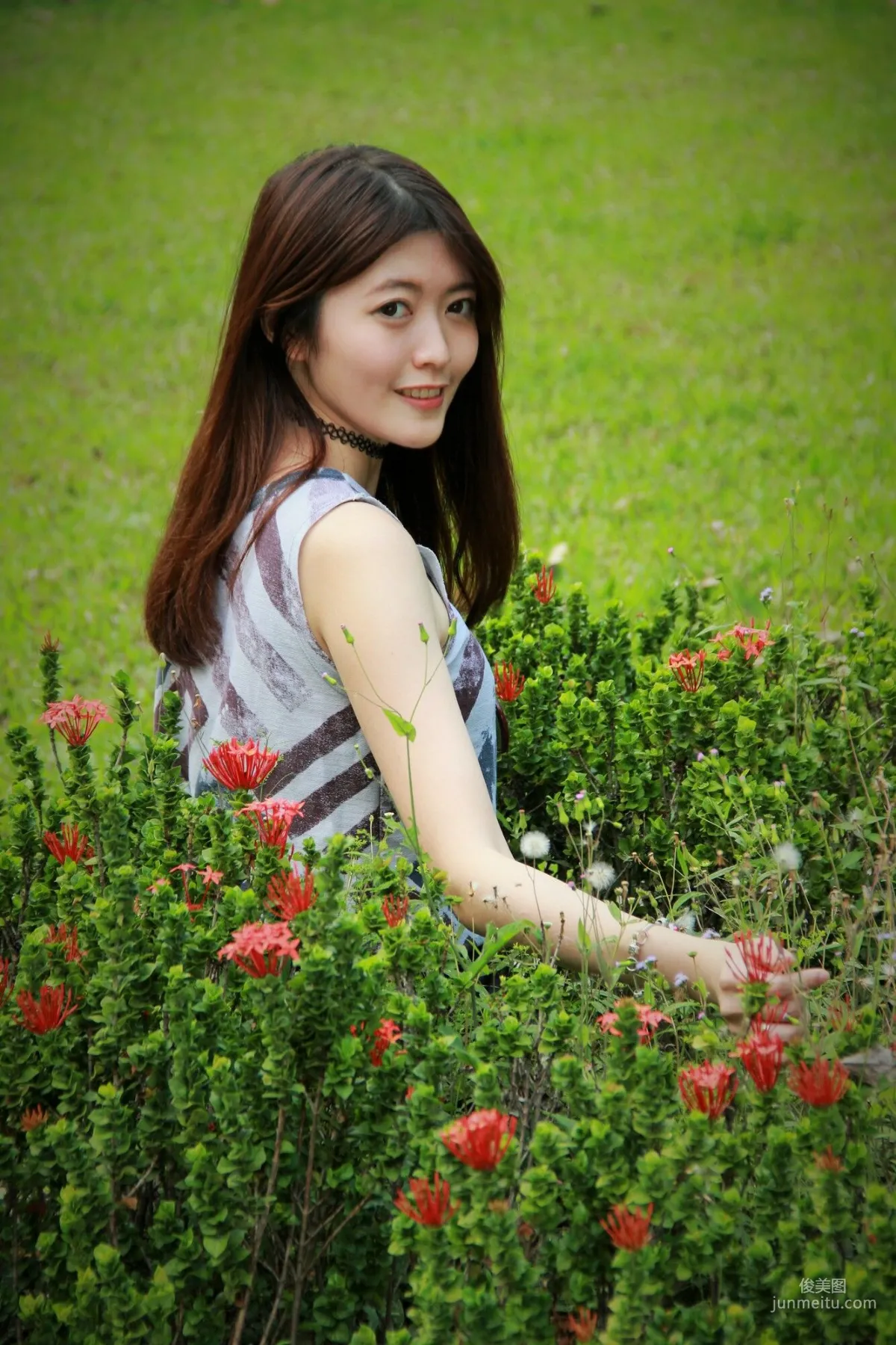 [Taiwan Internet Celebrity Beauty] Brindy Xuexue/Huang Pin Xuan 'Taiwan University Outdoor Shoot' Photo Set photo 25