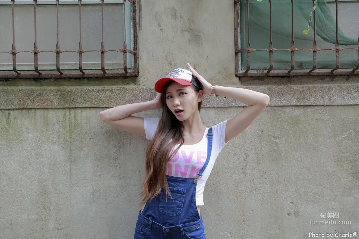 [Taiwan Beauties] Cai Yixin Candice Normal University Outdoor Shoot 3 Outfits Photo Set photo 49