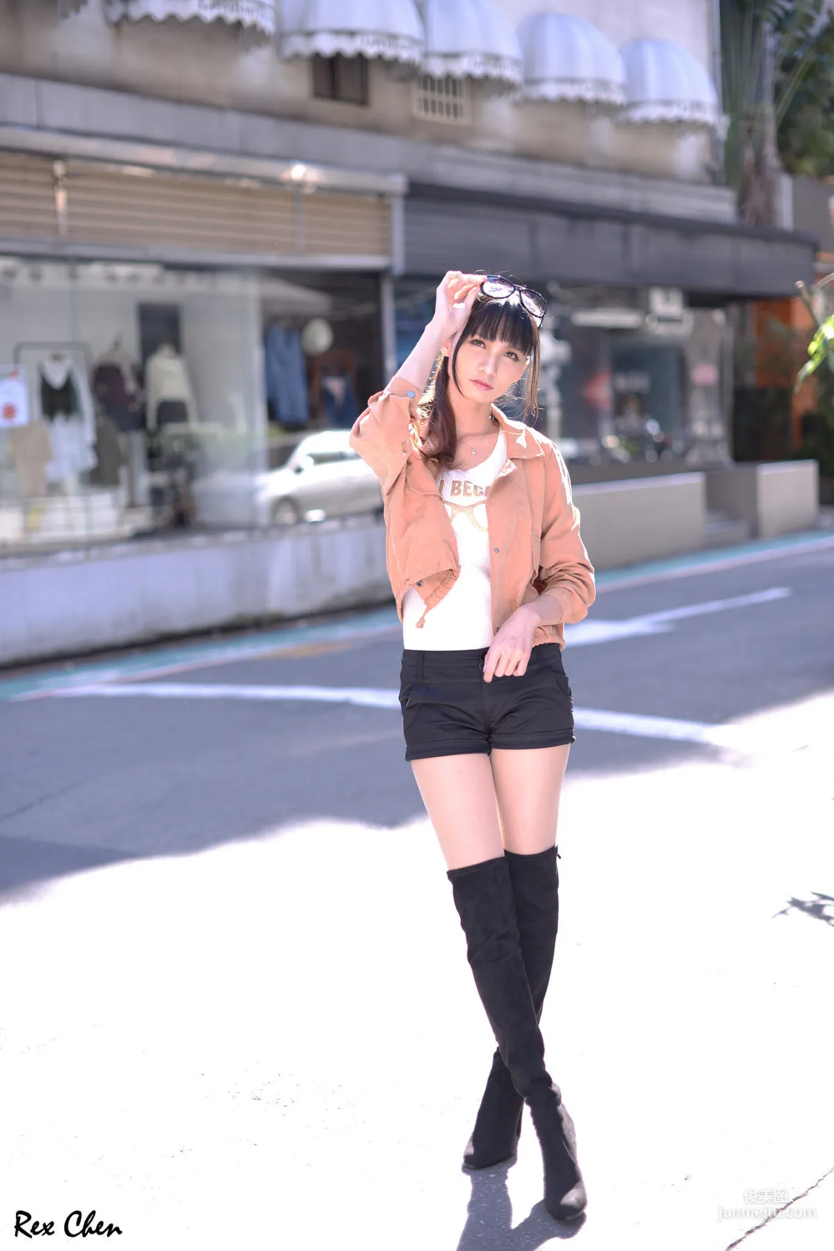 [Taiwan Web Celebrity Beauty] Cai Yixin - Outdoor Shoot 6 Outfit Collection Photo Set photo 60