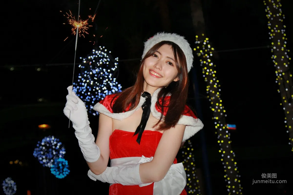 [Taiwan Beauties] Huang Pin Xuan, Banqiao Christmas City Night Shoot Photo Set photo 29