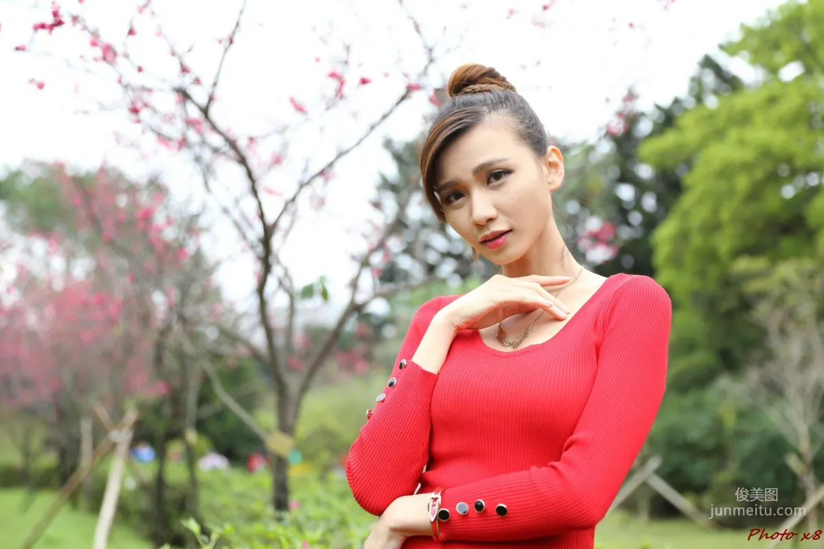 [Taiwan Web Celebrity Beauty] Cai Yixin - Outdoor Shoot 6 Outfit Collection Photo Set photo 80