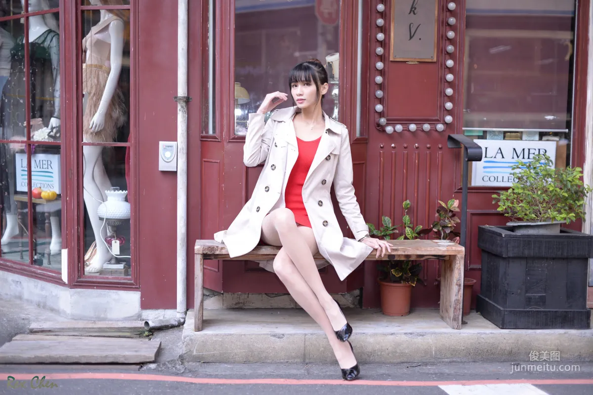 [Taiwan Web Celebrity Beauty] Cai Yixin - Outdoor Shoot 6 Outfit Collection Photo Set photo 65