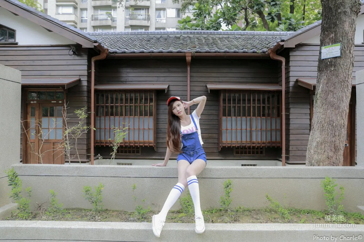 [Taiwan Beauties] Cai Yixin Candice Normal University Outdoor Shoot 3 Outfits Photo Set photo 58