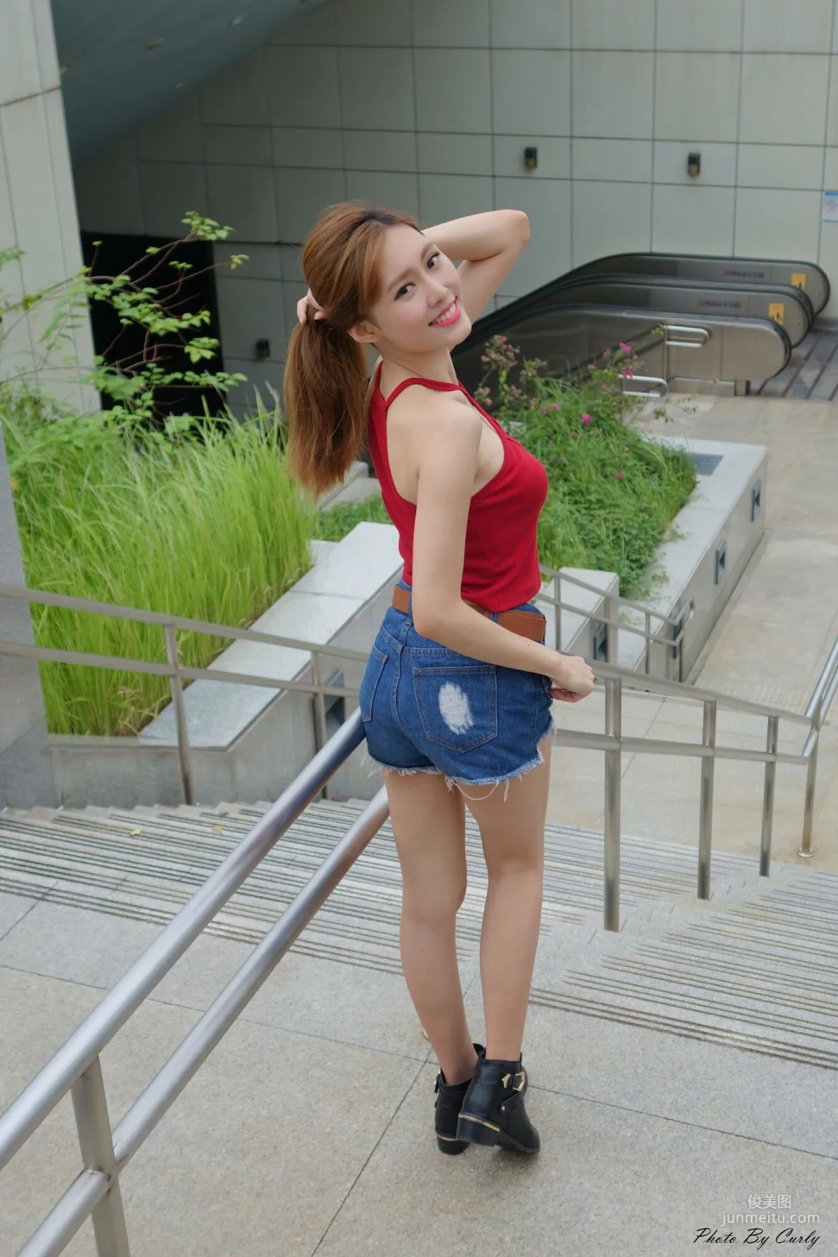 [Taiwan Internet Celebrity Beauty] Guo Minwen Queenie, Martial Arts Hall Street Snap, Photo Set photo 13