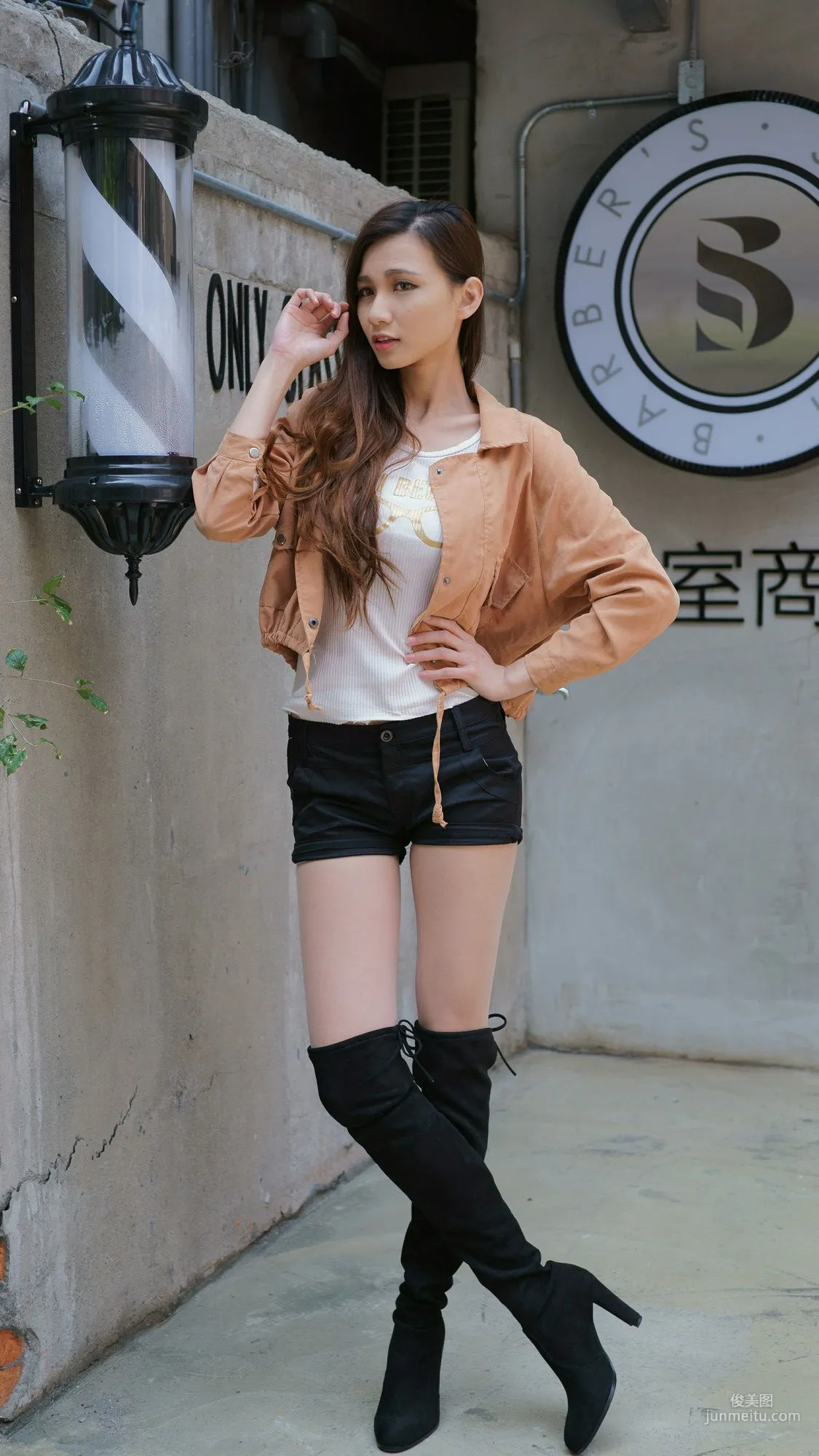 [Taiwan Web Celebrity Beauty] Cai Yixin - Outdoor Shoot 6 Outfit Collection Photo Set photo 21