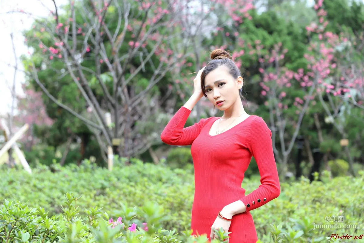 [Taiwan Web Celebrity Beauty] Cai Yixin - Outdoor Shoot 6 Outfit Collection Photo Set photo 76