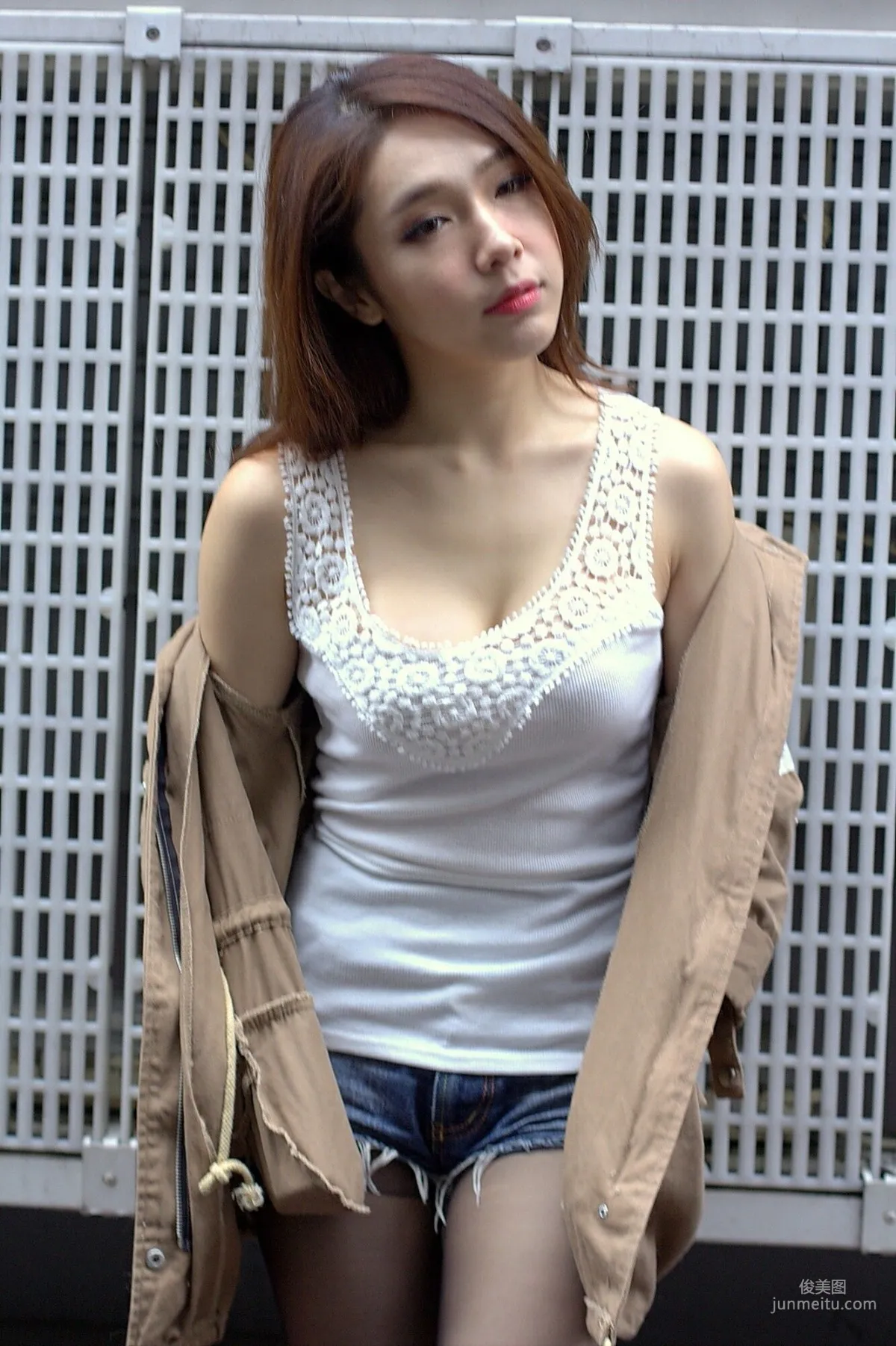 [Taiwan Beauties] Baby66 Black Stockings Street Snap Photo Set photo 54