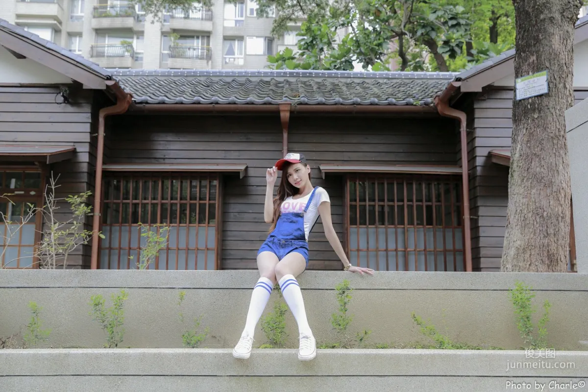 [Taiwan Beauties] Cai Yixin Candice Normal University Outdoor Shoot 3 Outfits Photo Set photo 57